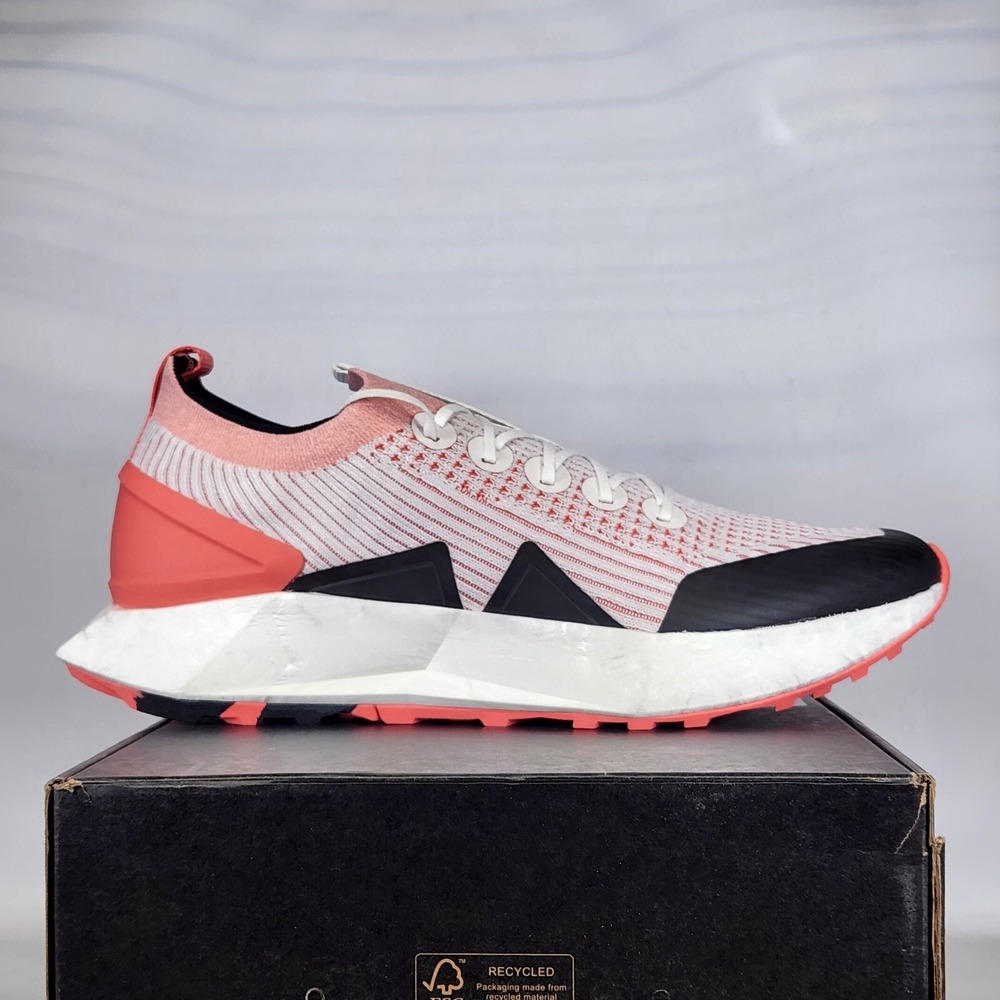 Allbirds Tree Flyer 2 Running Shoes Mens Size 14 Blizzard Bloom Coral Knit